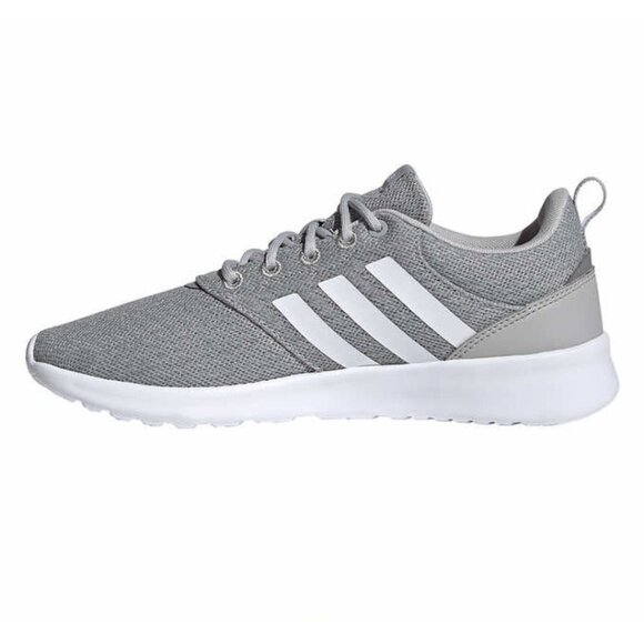ADIDAS Sneakers Womens 6 Cloudfoam QT Racer Activewear Athletic Shoes Gray - Picture 6 of 13